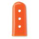 Instrument tip guard, solid orange, vented, 2x9.5x25.4mm