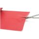 Scissor sharpness test material - medium, red