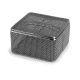 Micro fine mesh basket with twist-off lid - 70x70x30mm