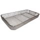 Sterilisation tray - woven mesh base and sides - 405x255x50mm